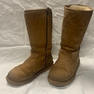 Classic tall zip up Uggs